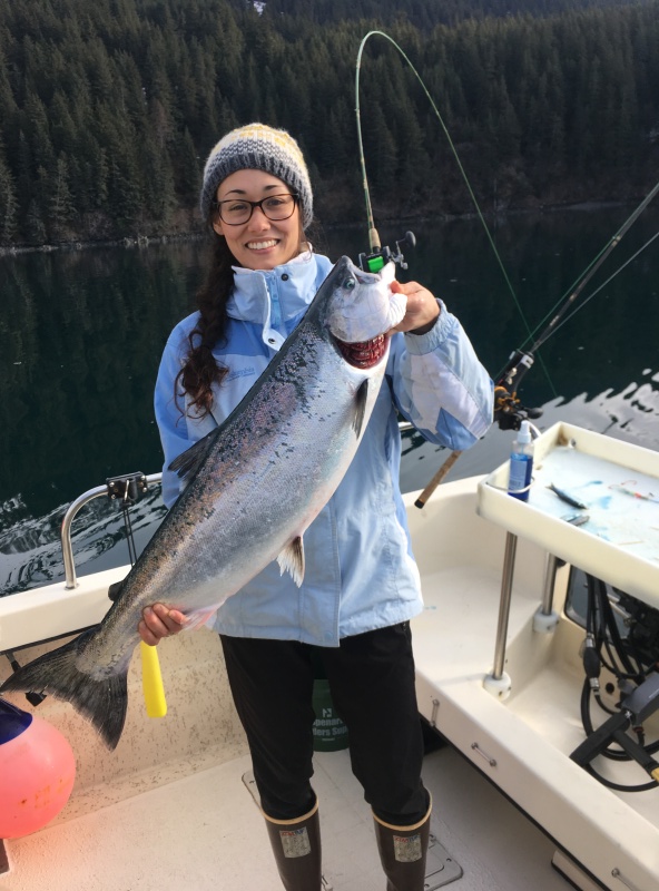 Dr. Kay Sturm & Her first king of the year 2019 (15#)