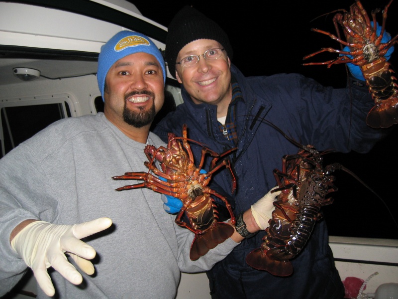 Dub & Andy ...1st pull of the night!!