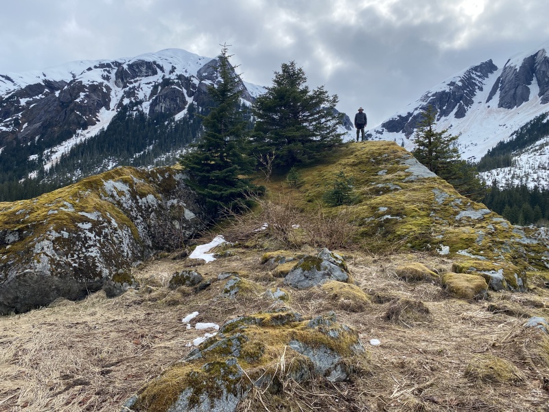 Dundas bay glacier left rock