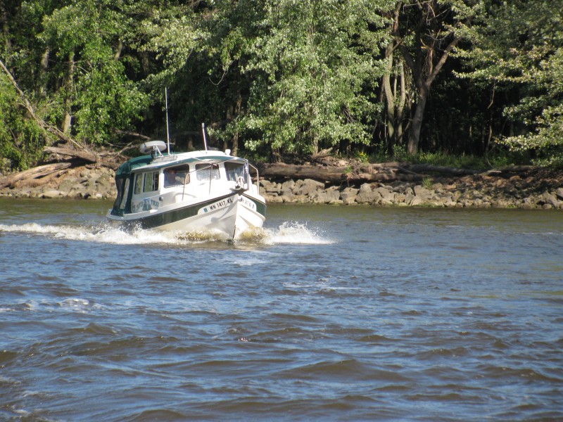 Dutch Treat heading up slough