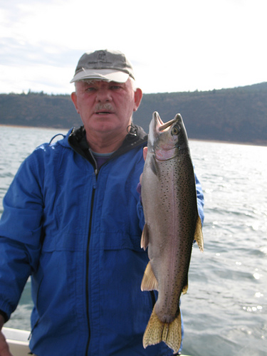 EAGLE LAKE TROUT, CAUGHT ABD RELEASED OCT, '08
