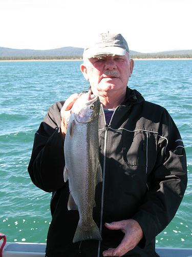 EAGLE LAKE TROUT, CAUGHT ABD RELEASED OCT, '08
