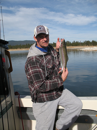 EAGLE LAKE TROUT, CAUGHT ABD RELEASED OCT, '08