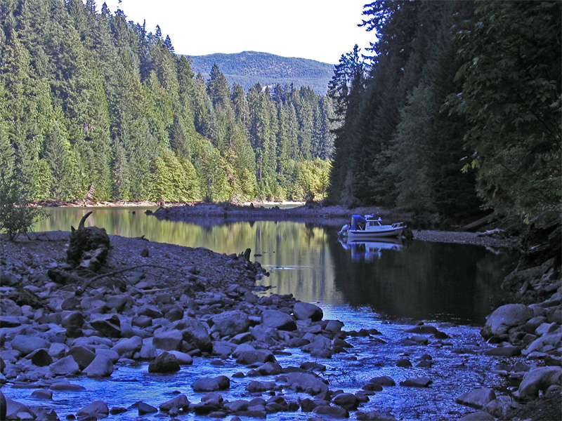 Early morning ? one of the inlets