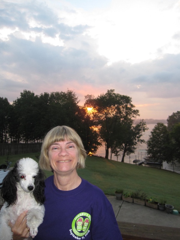 Early morning sunrise and bride pic
