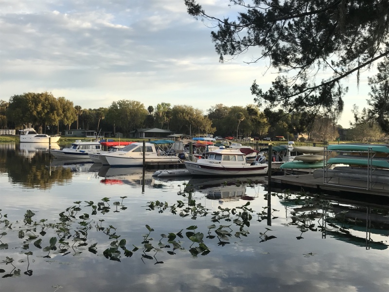 East dock at Hontoon SP