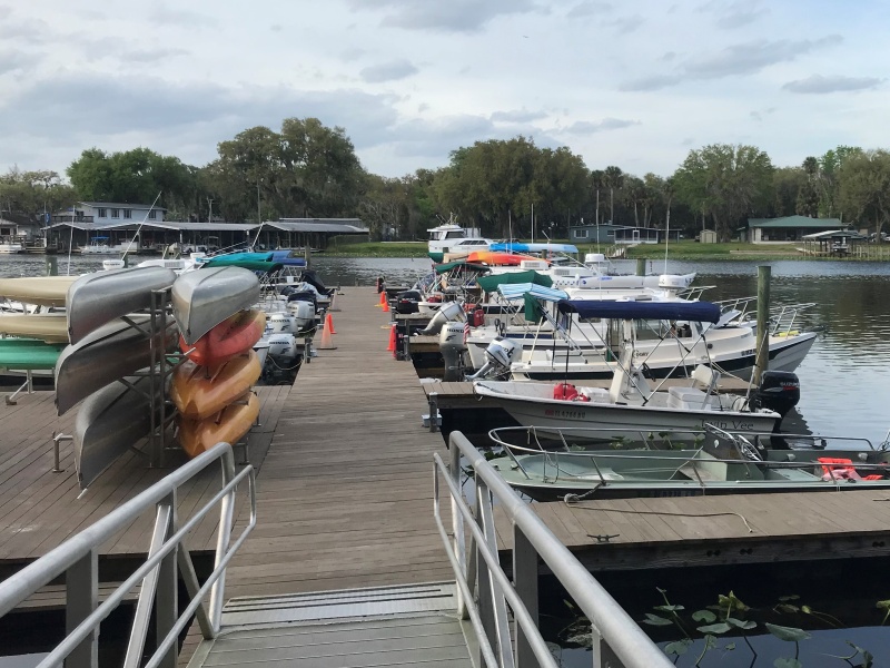 East dock at Hontoon SP