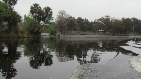ED Stone ramp from the St. John's river