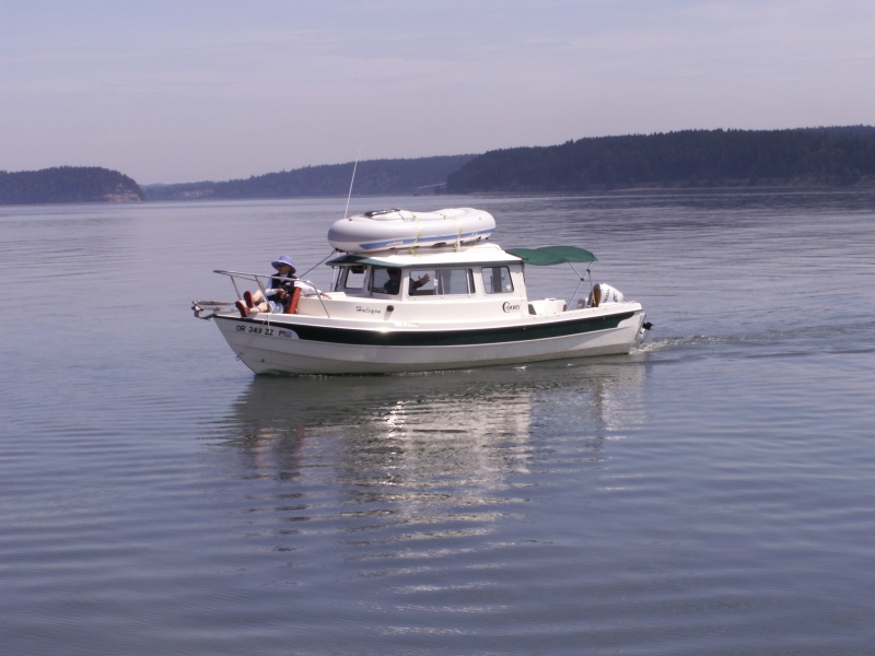 El on Halcyon Sundeck at Nisqually Delta 7-14-07