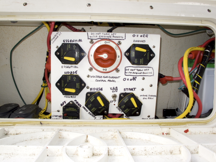 Electrical Control Module in Compartment