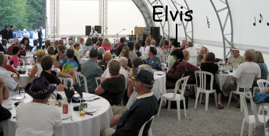 Elvis is in the building