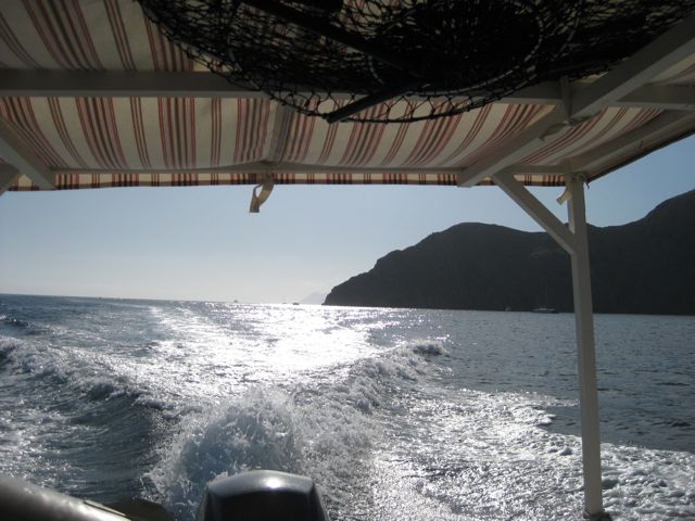 En route to Cat Harbor