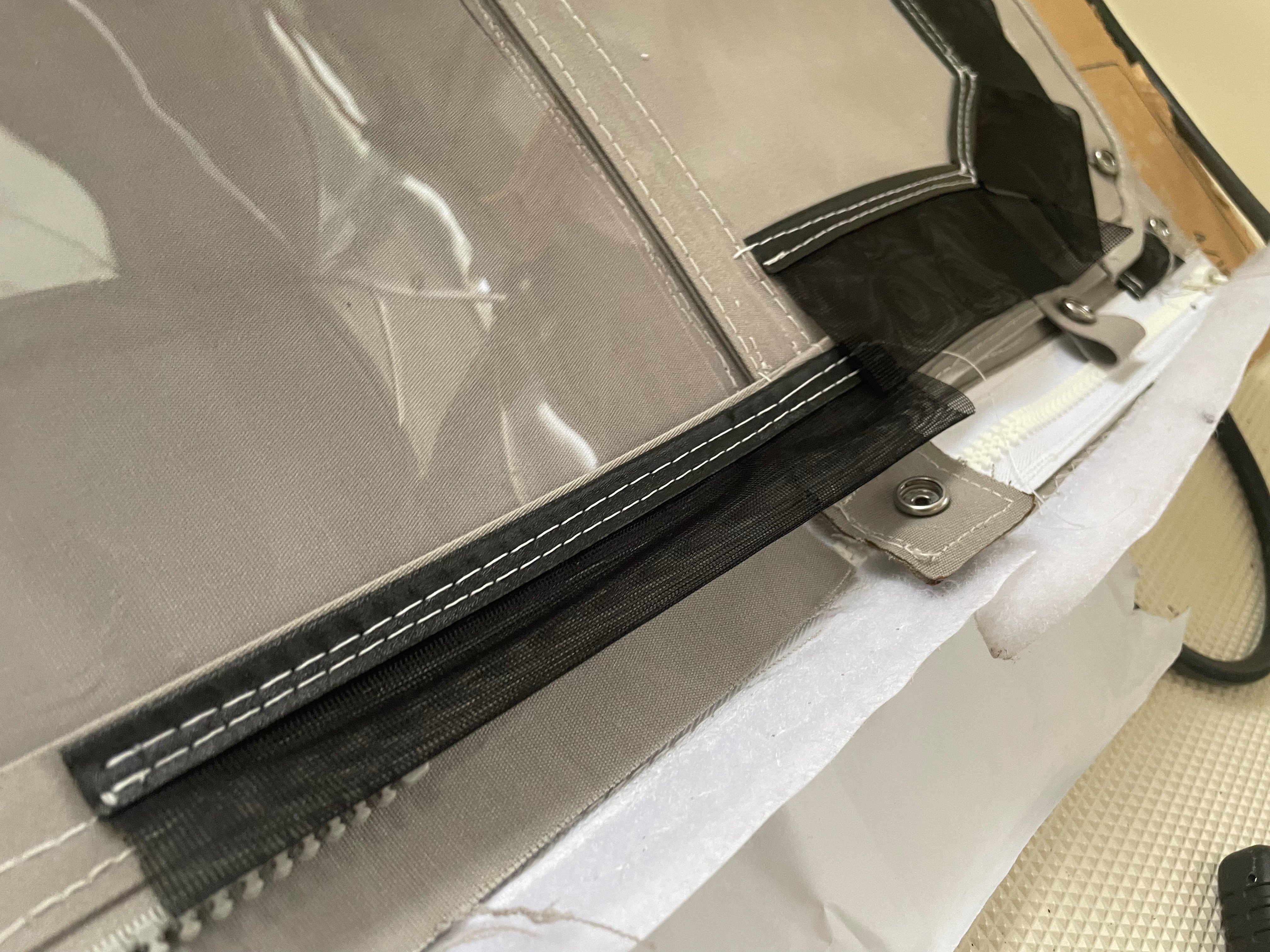 ENCLOSURE - Bimini - side panels (2)- rear panels (3), windows (10)