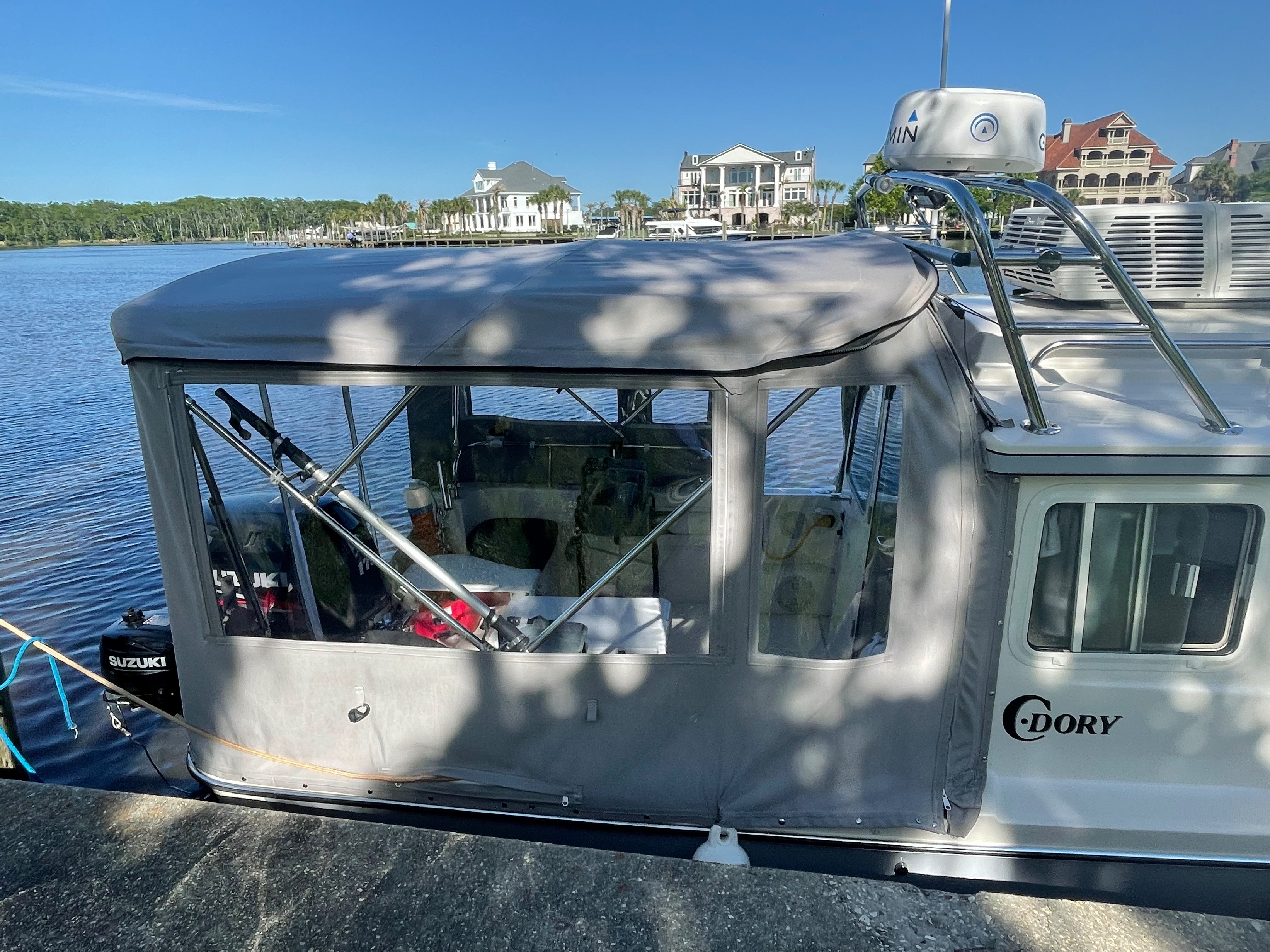 ENCLOSURE - Bimini - side panels (2)- rear panels (3), windows (10)