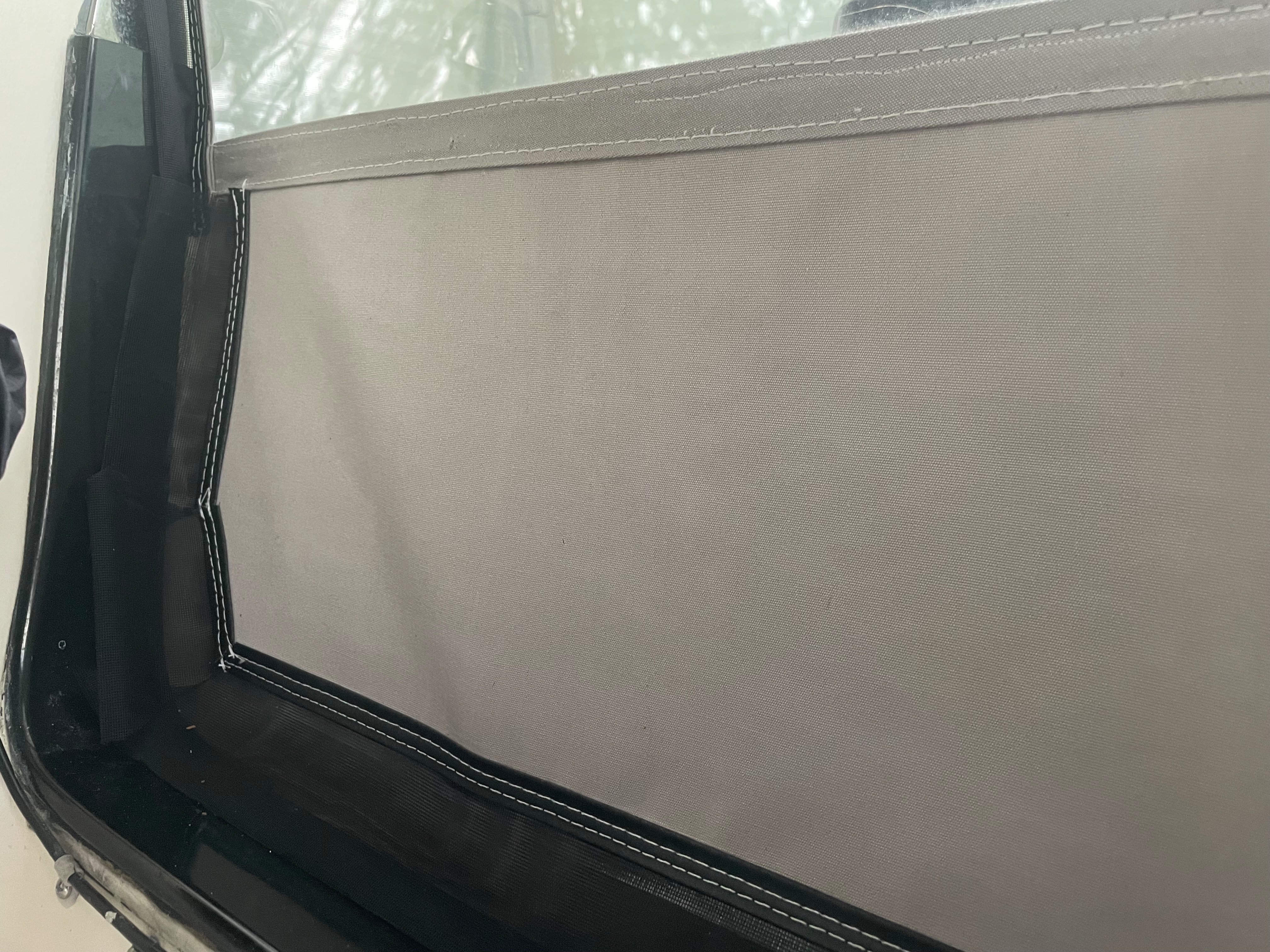 ENCLOSURE - Bimini - side panels (2)- rear panels (3), windows (10)