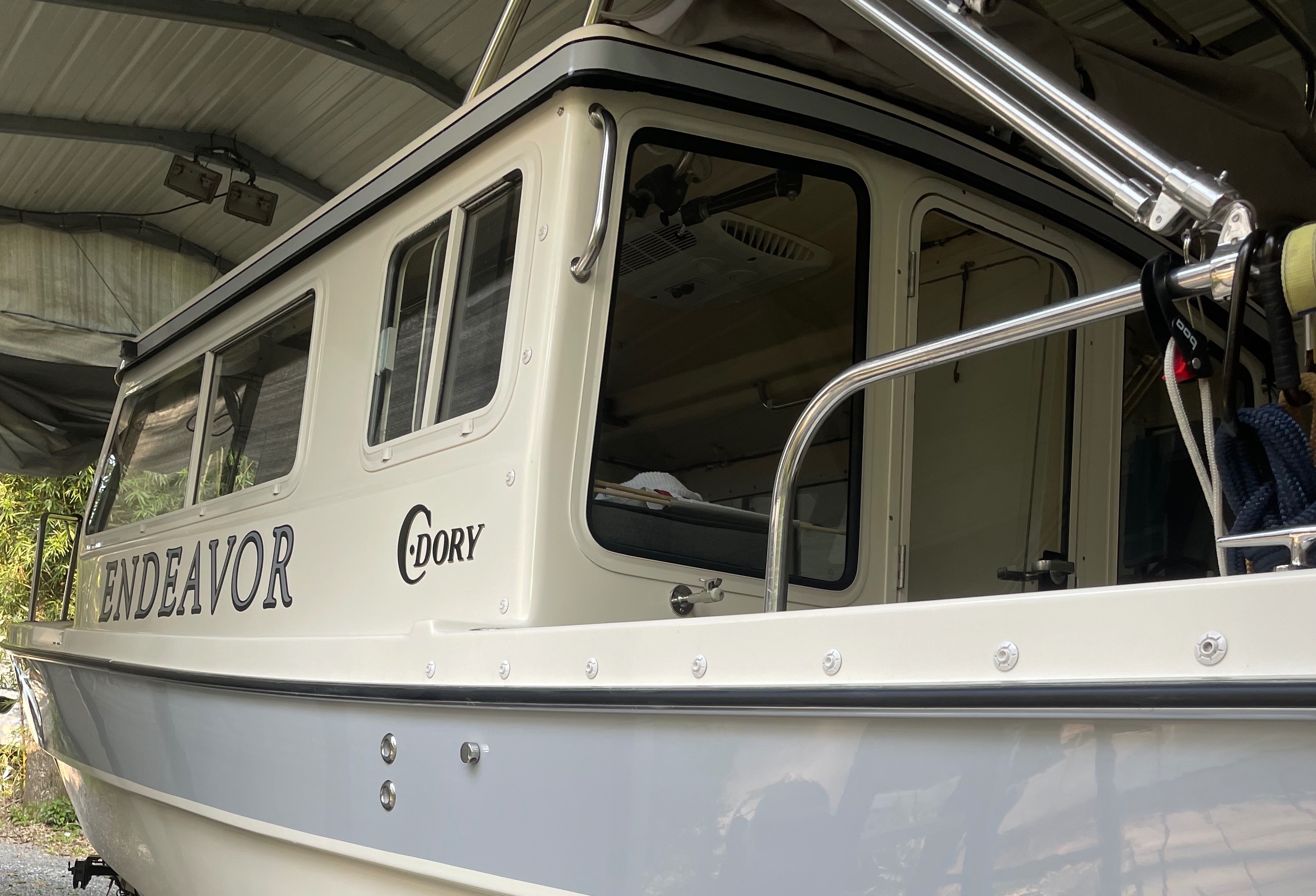 ENCLOSURE - Bimini - side panels (2)- rear panels (3), windows (10)