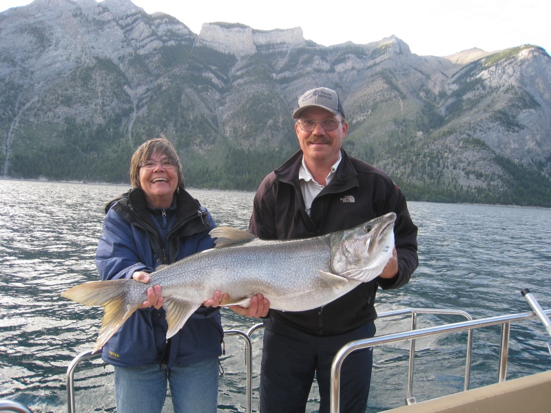 ended with a 30lb laker, good weekend