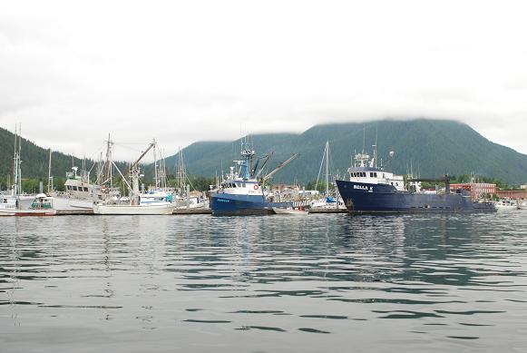 Entering Sitka Harbor
