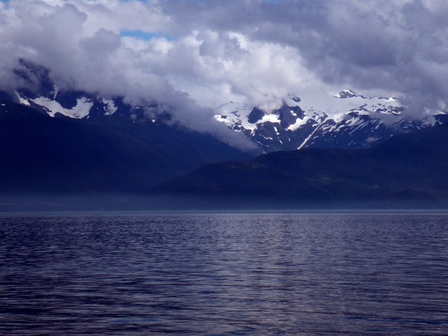 Entering  Stephens Passage enroute to Oliver Inlet