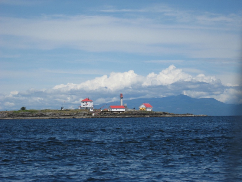 Entrance Island light Georgia Strait