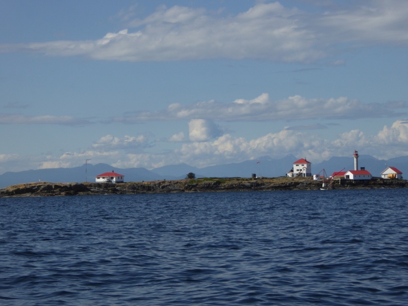 Entrance Island north of Gabriola and east of Nanaimo and just south of Whiskey Golf