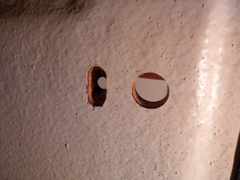 epoxy coated holes