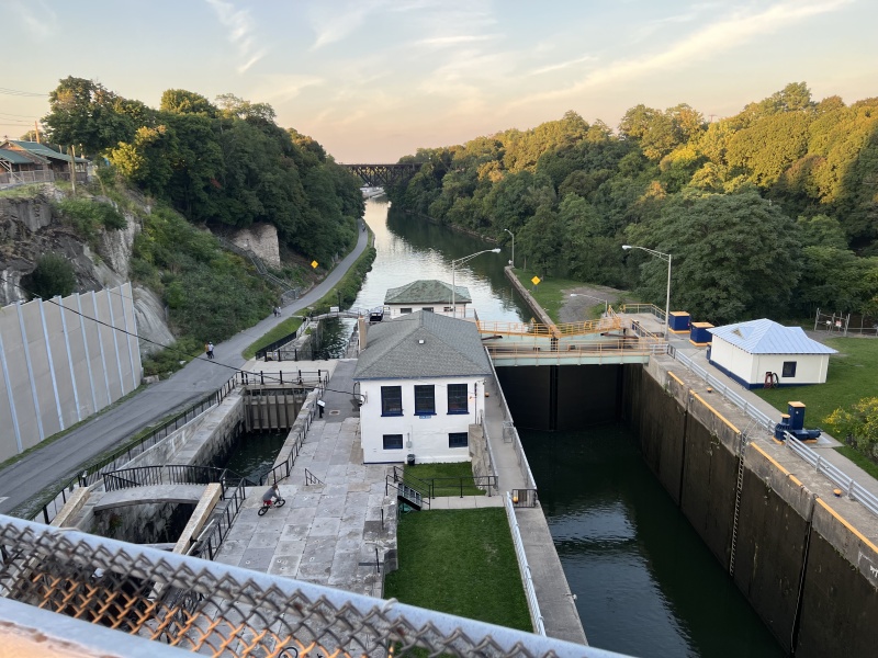 Erie Canal east of Lockport