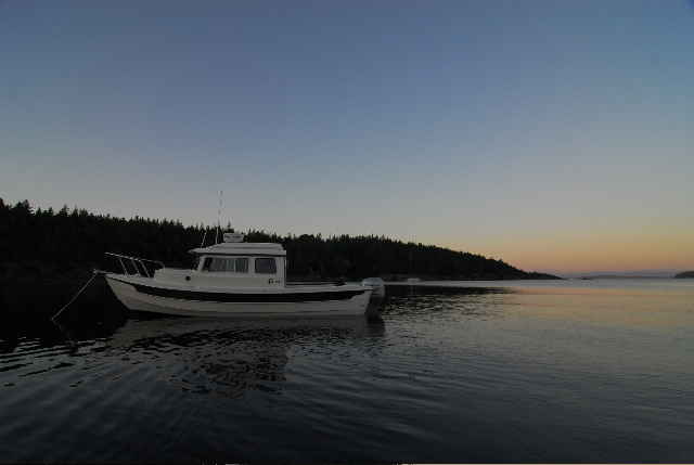 Evening at Sucia
