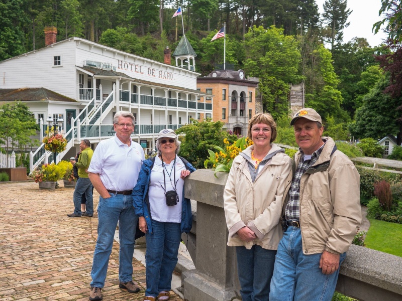 Exploring Roche Harbor with Friends