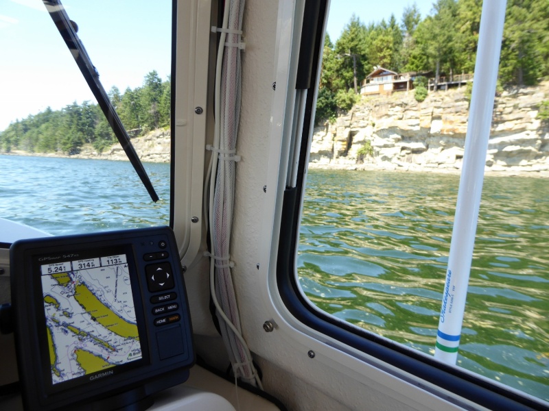 Exploring the west side of Galiano