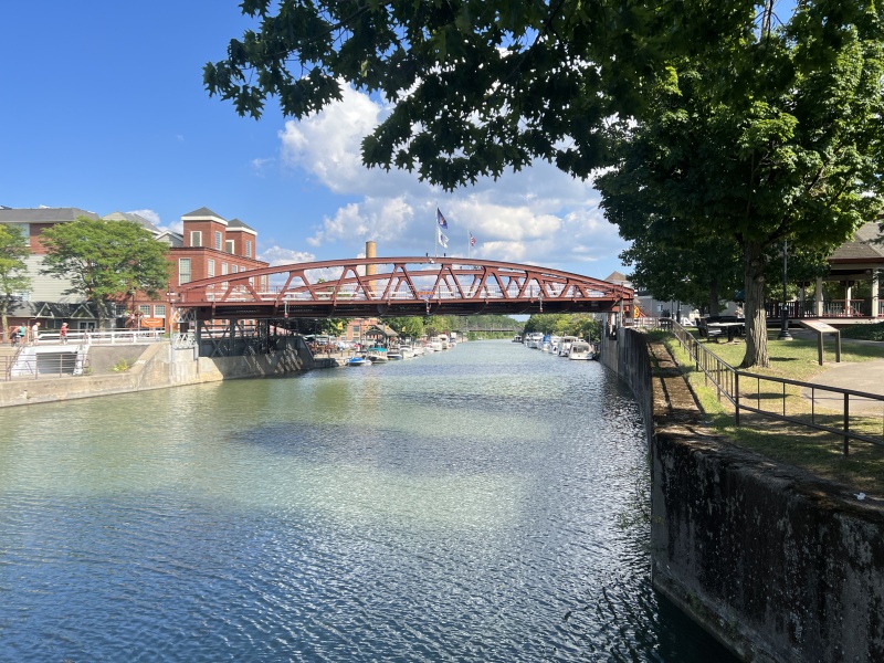 Fairport Main Street Lift Bridge