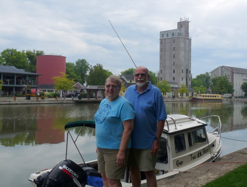 Fairport, NY is quite a tourist town with a lift bridge, a street fair when we were there, and lots of little shops and food places.  We spent the night with free power.