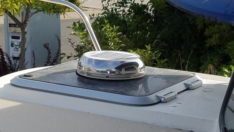 Fan installed