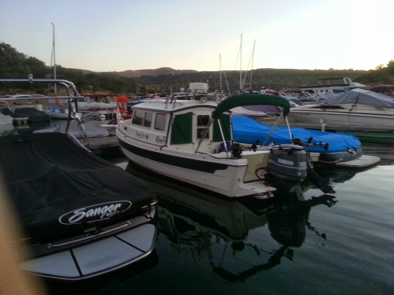 Far C\'r resting up for Wine Harvest Lake Sonoma