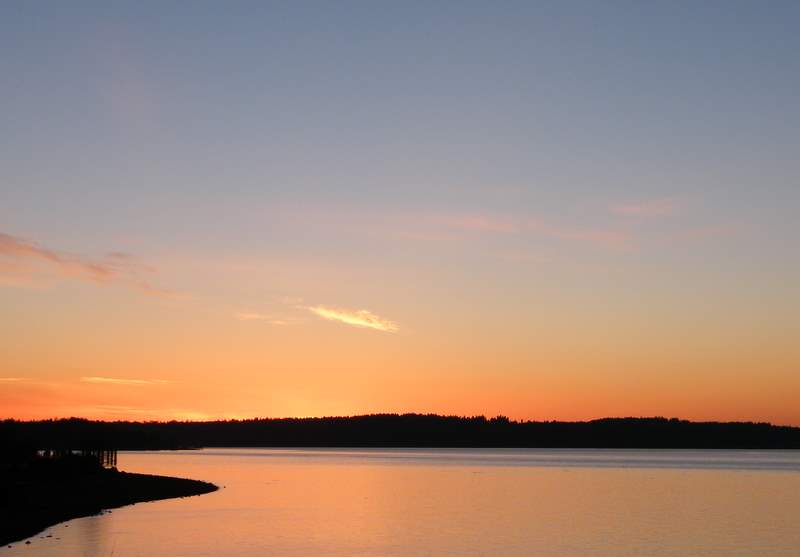 Feb sunset near Steilacoom