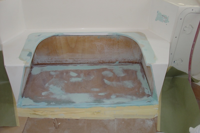Fill and shape with 3M filler