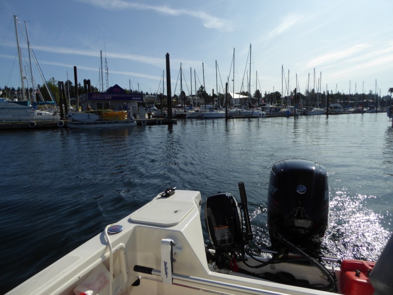 Filled up at Comox fuel dock