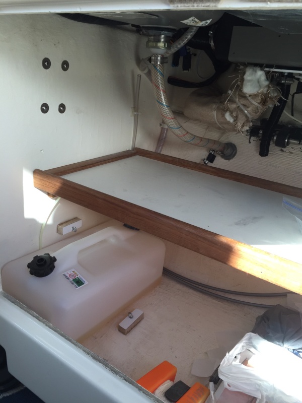 Final installation with Fuel Tank.