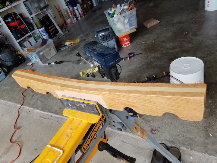 finally getting to putting some Helmsman spare urethane