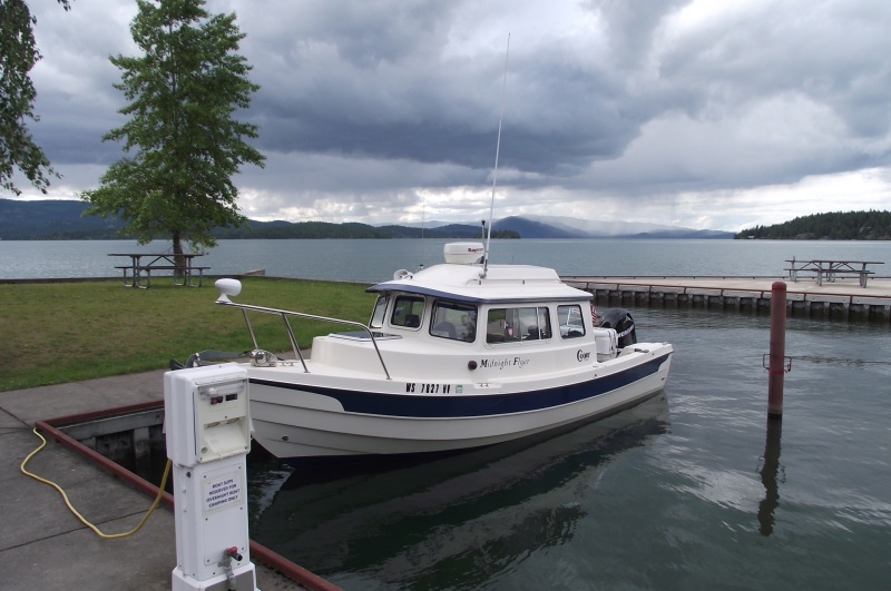 Finley Point State Park on Flathead Lake, Montana