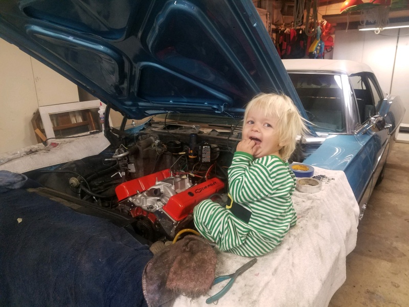 Finn rebuild Chevy 327 2020
