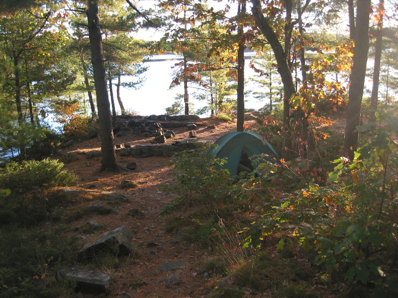 First campsight