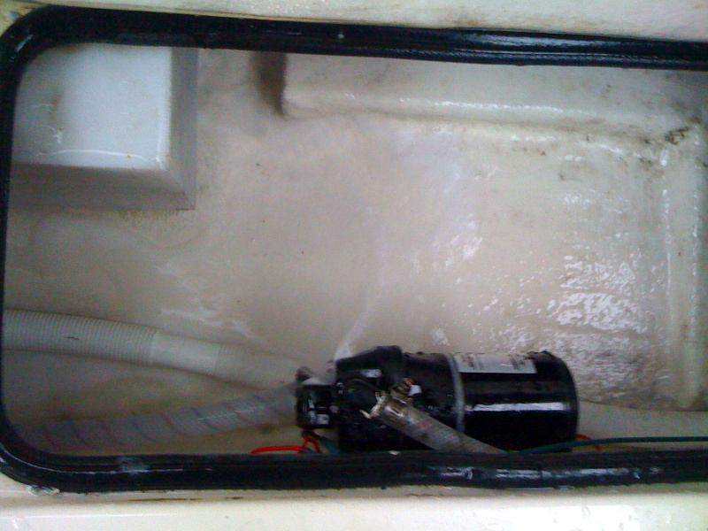 First casualty: water pressure pump housing cracks