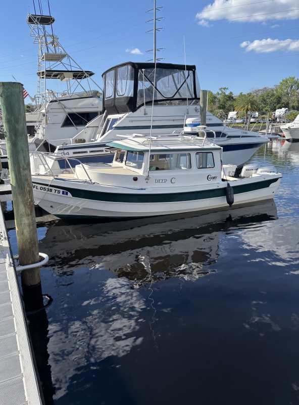 First day on water, comparison to Carver.