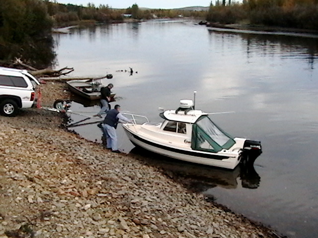 First launch - Chena River