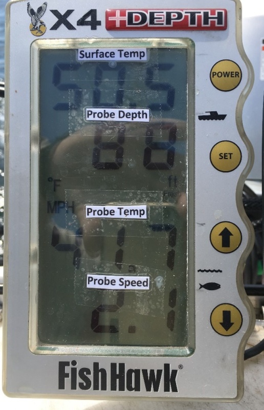 Fish Hawk X4 provides date from down deep