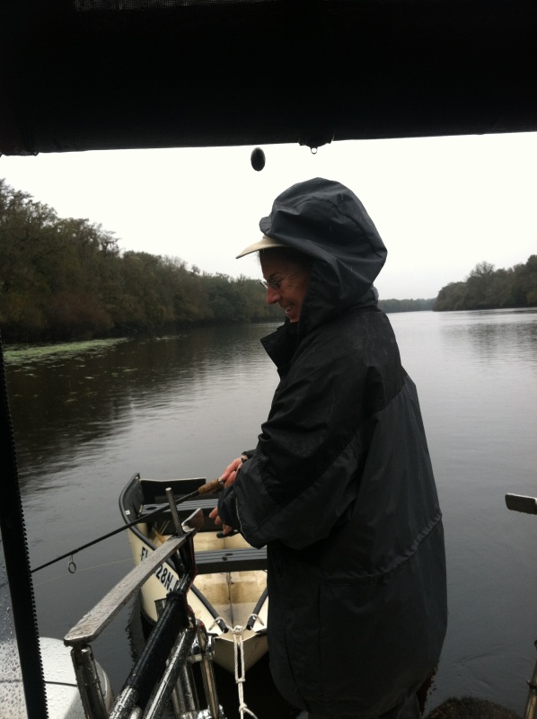 Fishing in the rain again!