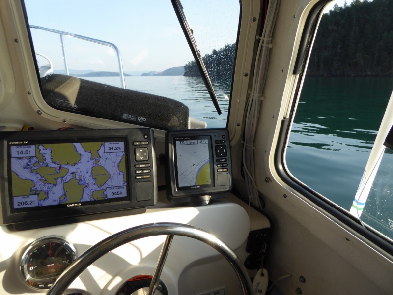Flat calm through Upright channel and into East Sound