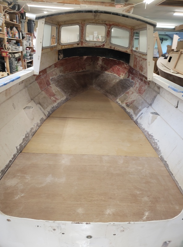 Floor all out/ new core mocked up