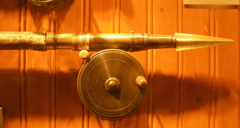 Fly rod at the Royal BC Museum, Victoria, British Columbia